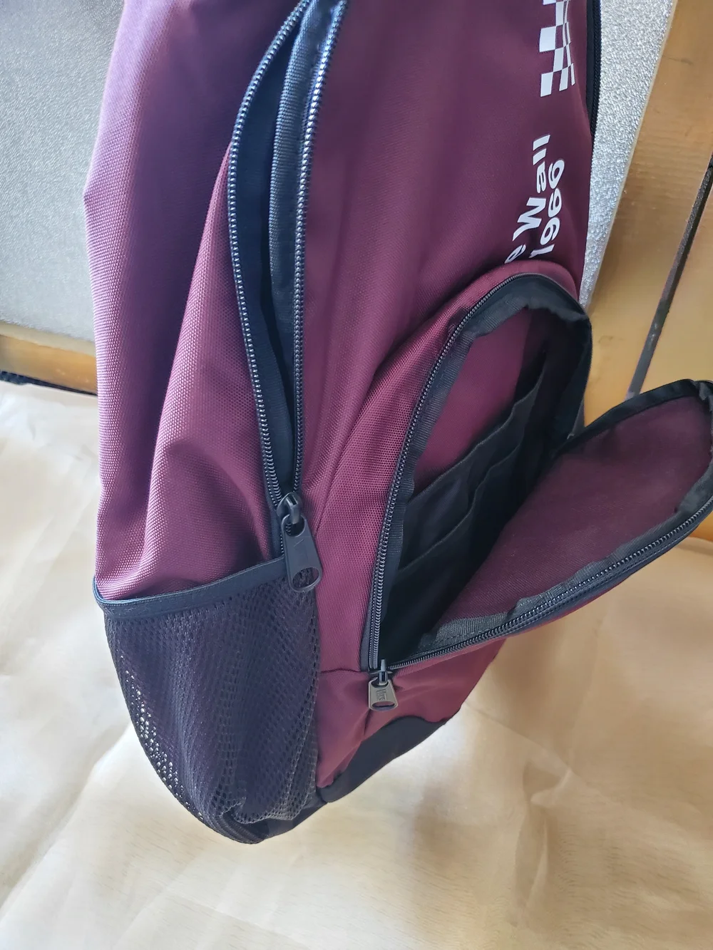 Vans maroon backpack